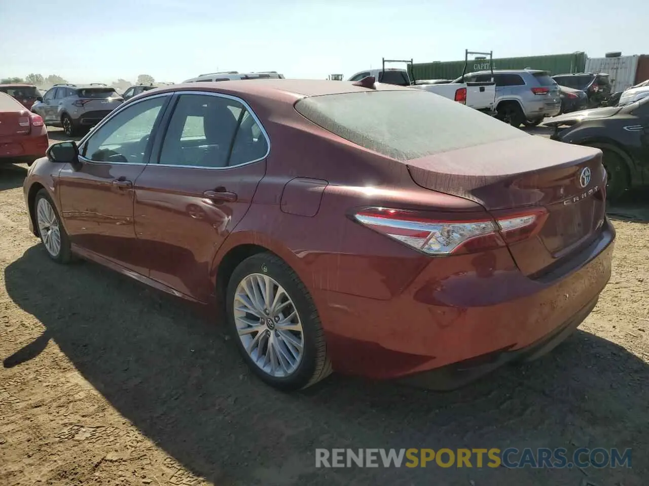 2 Photograph of a damaged car 4T1B11HK0KU824301 TOYOTA CAMRY 2019