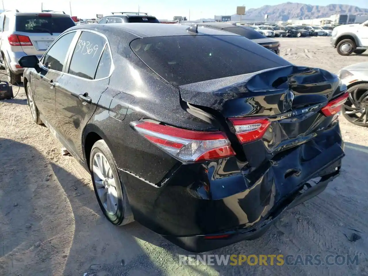 3 Photograph of a damaged car 4T1B11HK0KU827554 TOYOTA CAMRY 2019