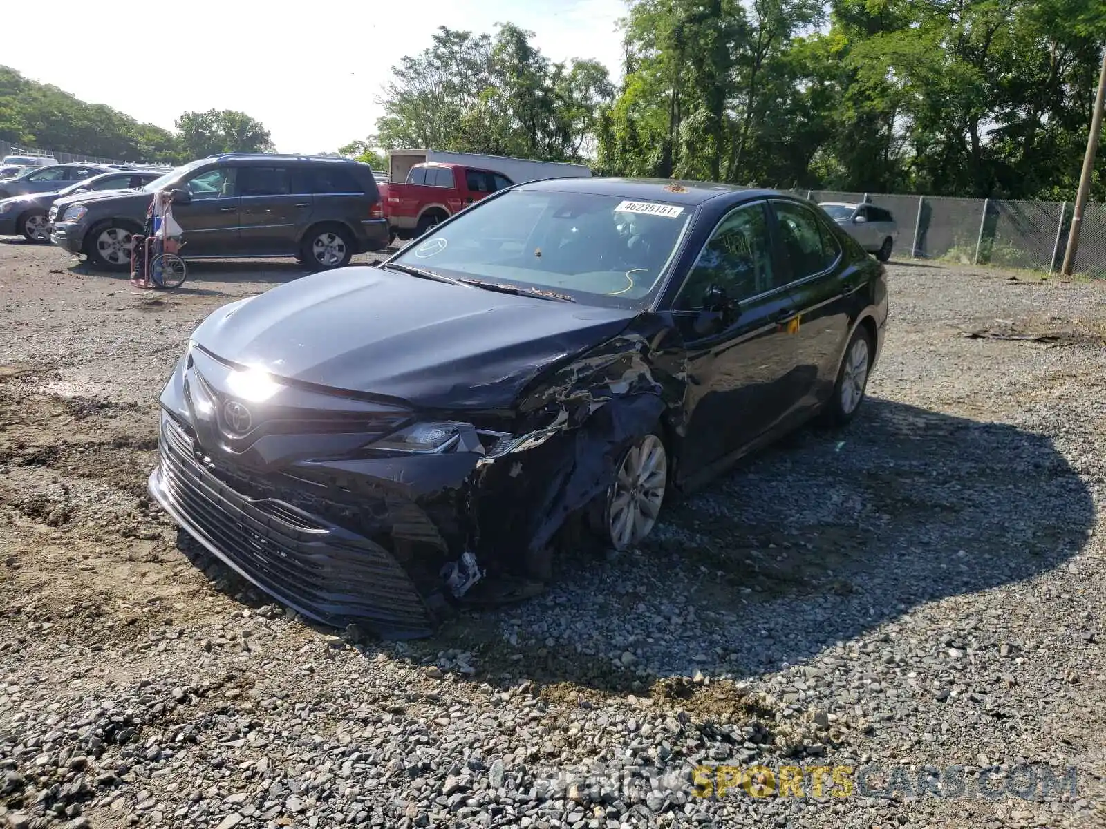 9 Photograph of a damaged car 4T1B11HK0KU829983 TOYOTA CAMRY 2019