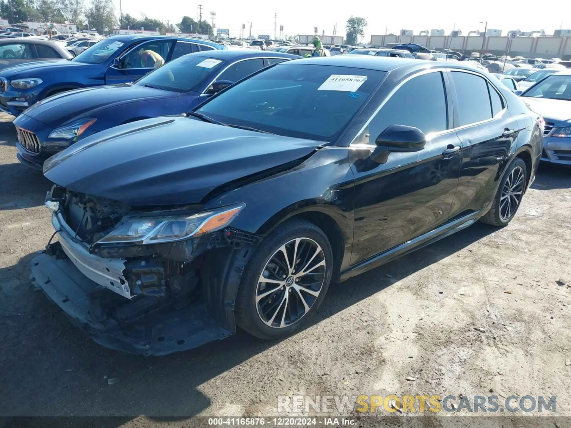 2 Photograph of a damaged car 4T1B11HK0KU830485 TOYOTA CAMRY 2019