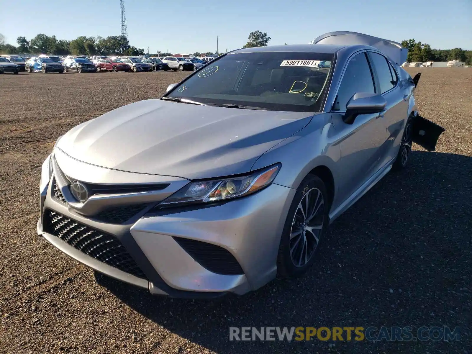 2 Photograph of a damaged car 4T1B11HK0KU835072 TOYOTA CAMRY 2019