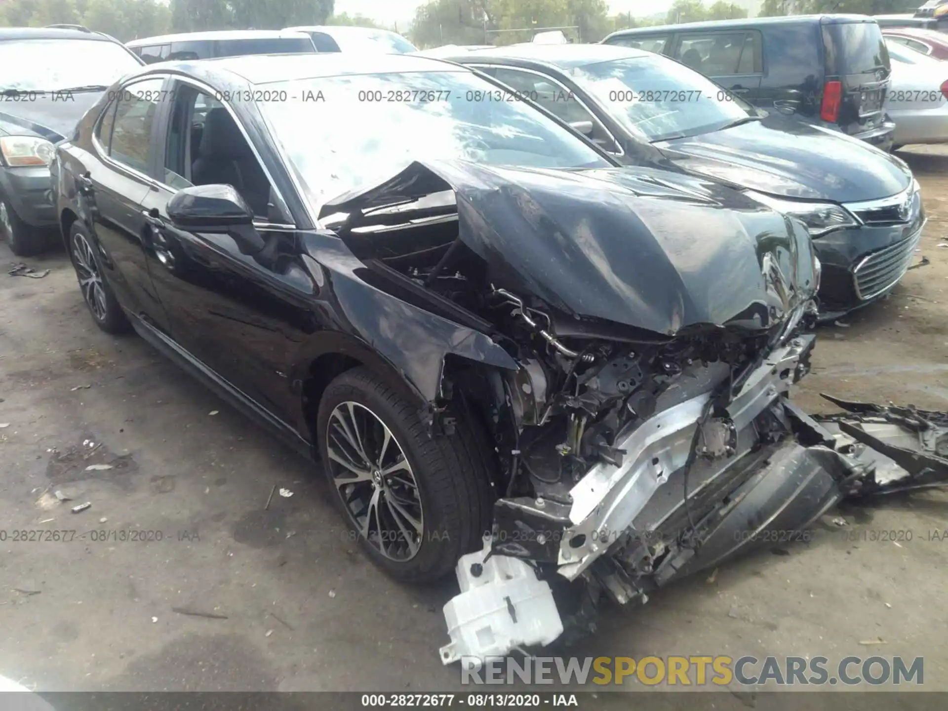 1 Photograph of a damaged car 4T1B11HK0KU841941 TOYOTA CAMRY 2019