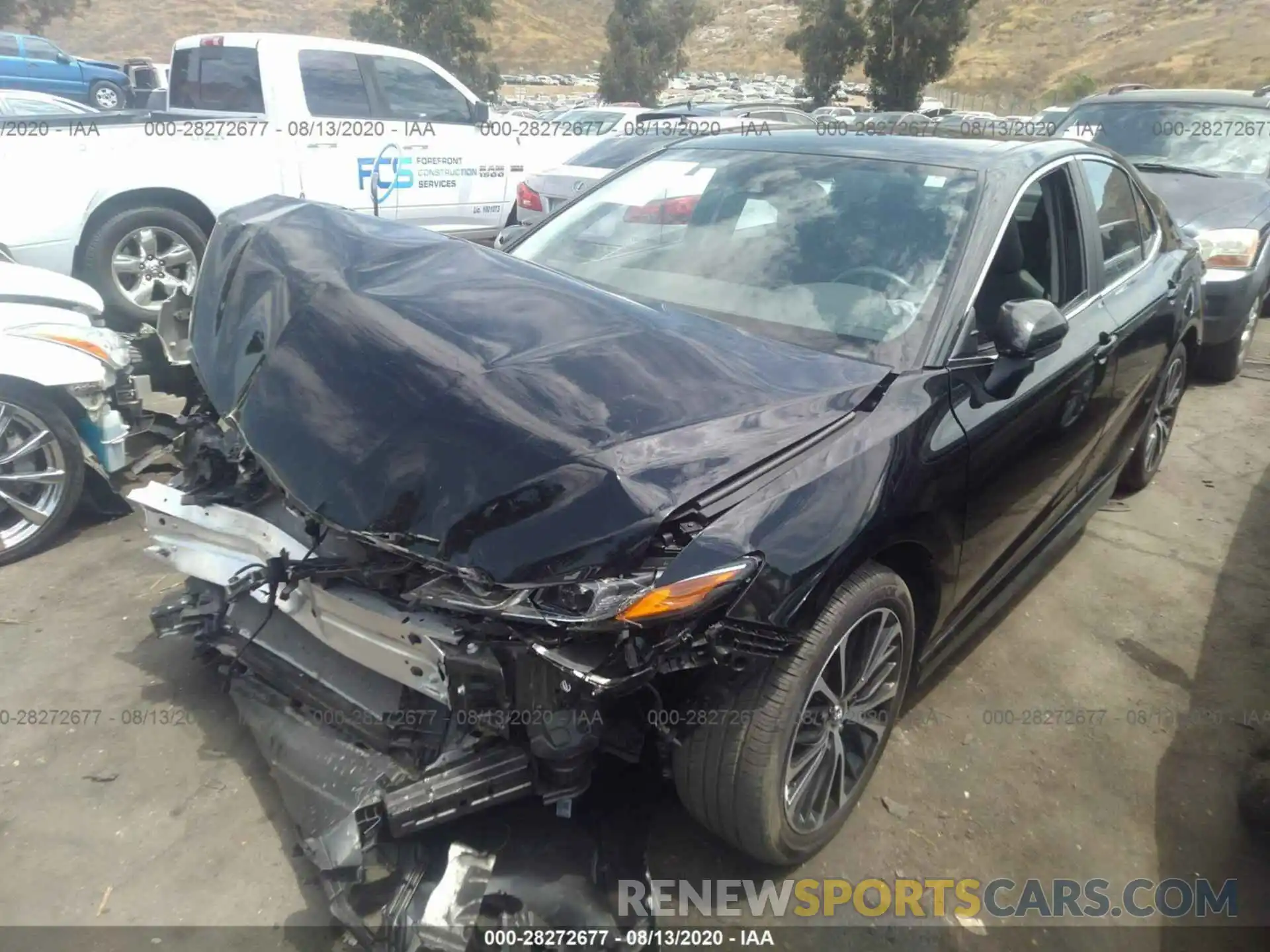 2 Photograph of a damaged car 4T1B11HK0KU841941 TOYOTA CAMRY 2019