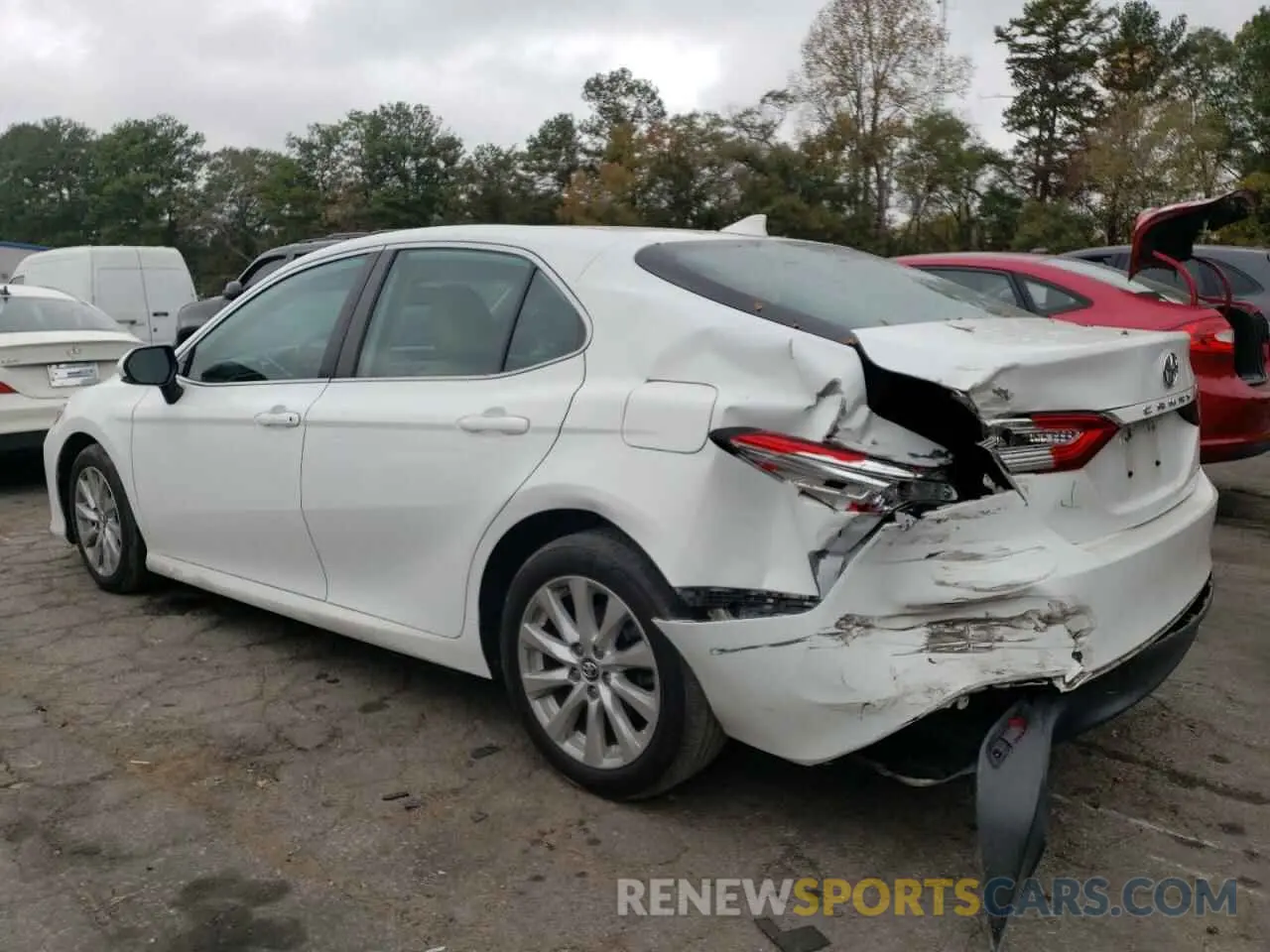 2 Photograph of a damaged car 4T1B11HK0KU842801 TOYOTA CAMRY 2019