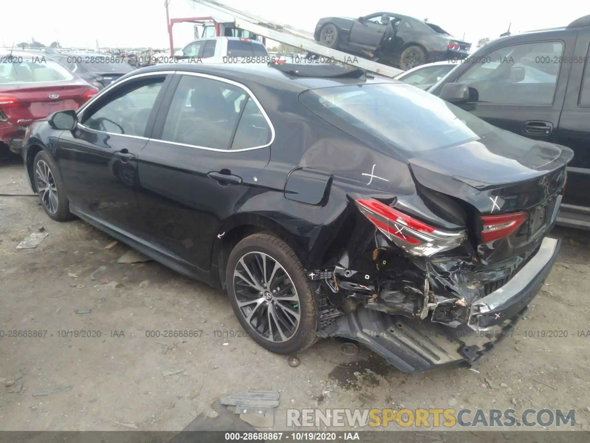 3 Photograph of a damaged car 4T1B11HK0KU846556 TOYOTA CAMRY 2019