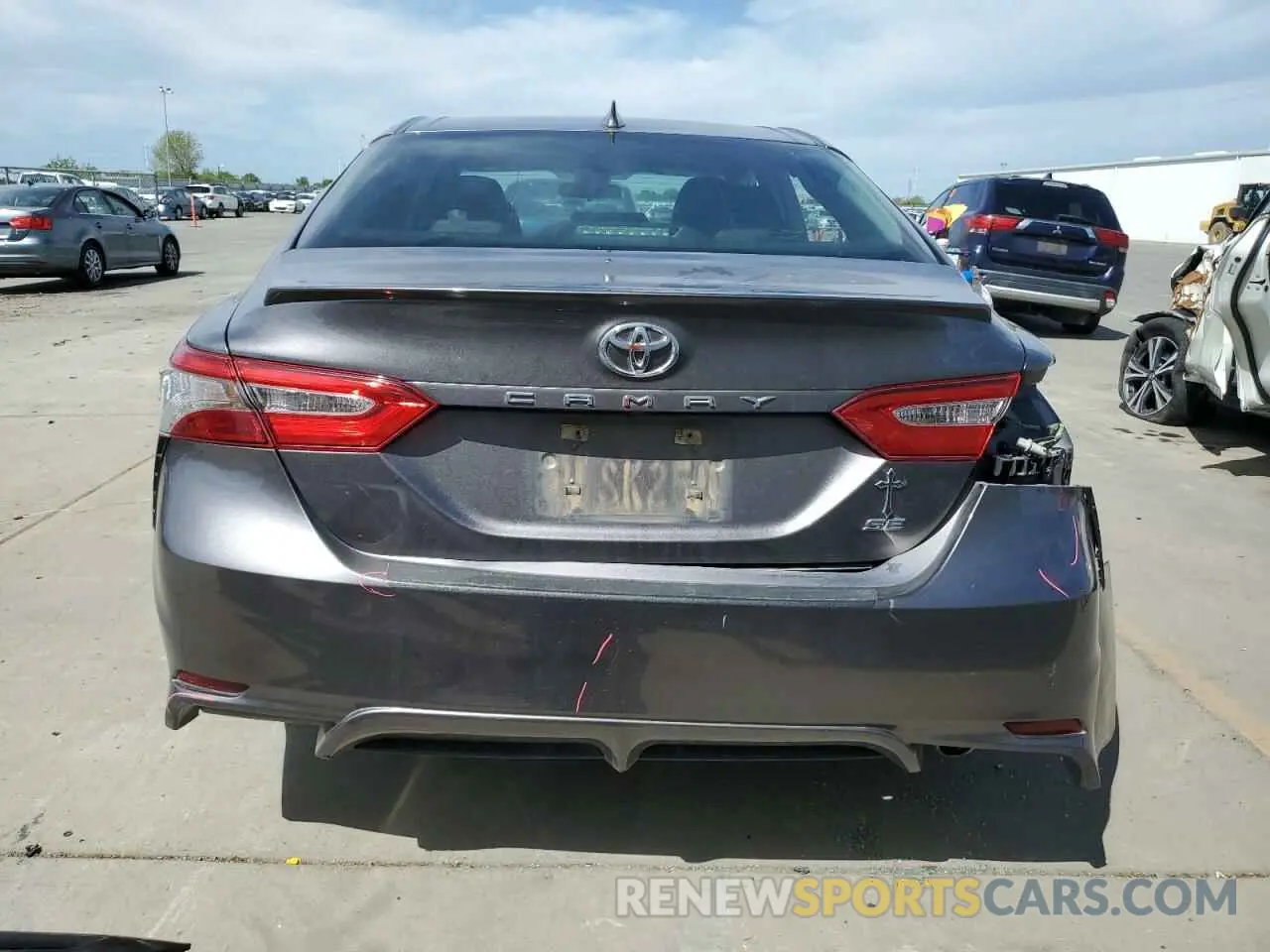 6 Photograph of a damaged car 4T1B11HK0KU849277 TOYOTA CAMRY 2019