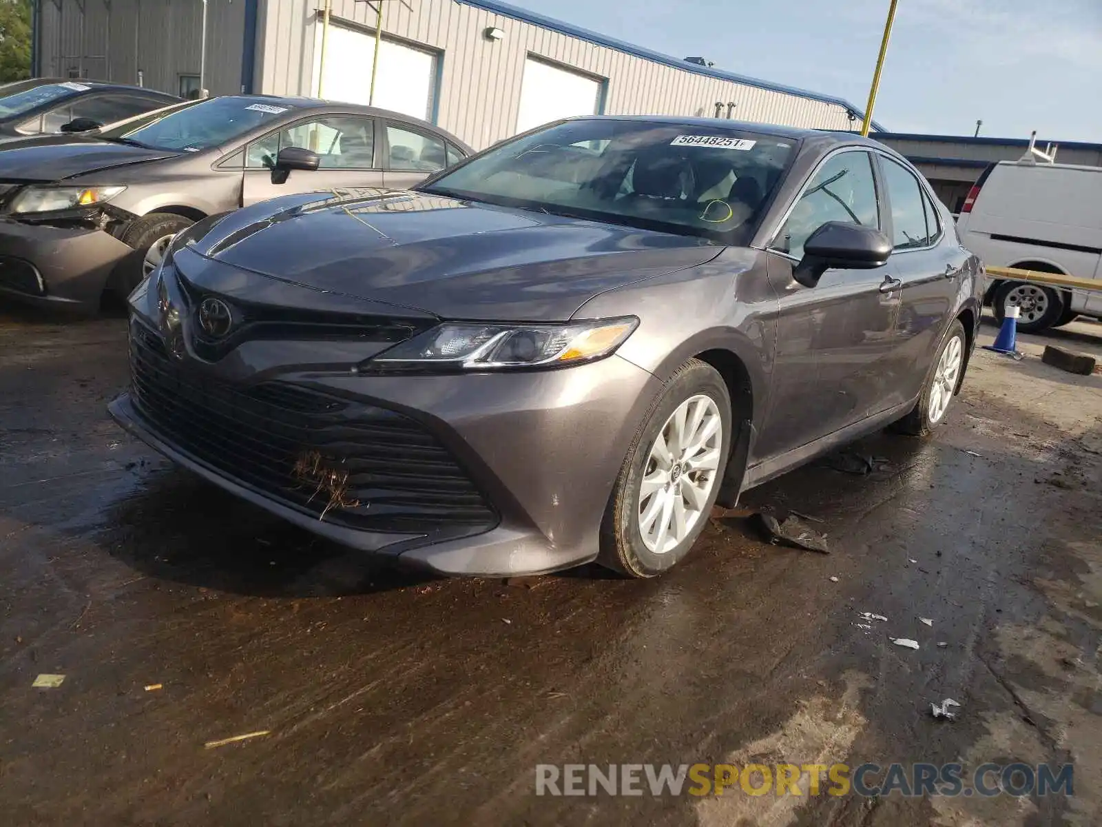 2 Photograph of a damaged car 4T1B11HK0KU849621 TOYOTA CAMRY 2019