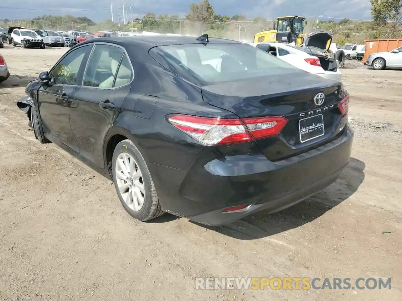 3 Photograph of a damaged car 4T1B11HK0KU850137 TOYOTA CAMRY 2019