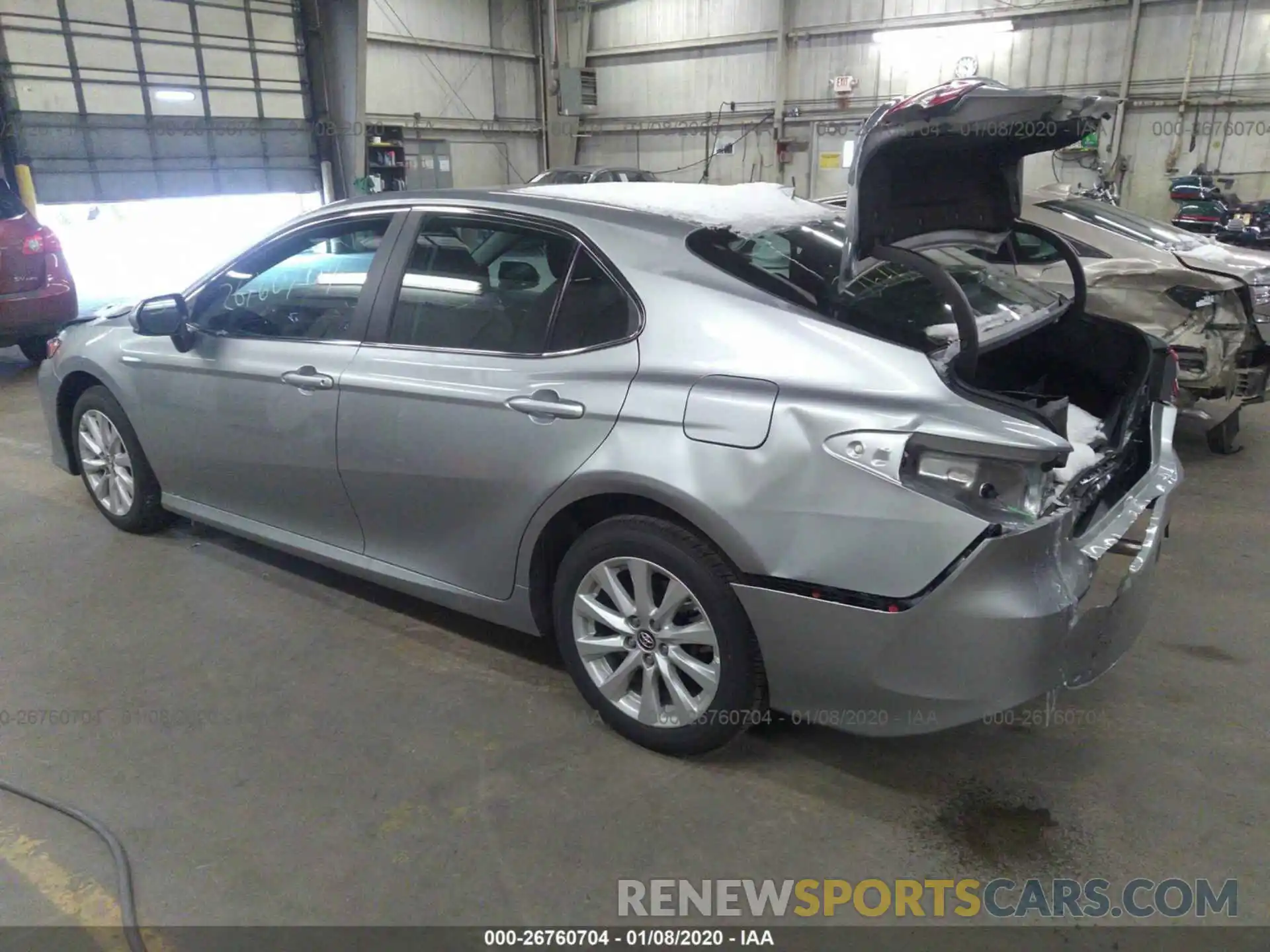 3 Photograph of a damaged car 4T1B11HK0KU851501 TOYOTA CAMRY 2019