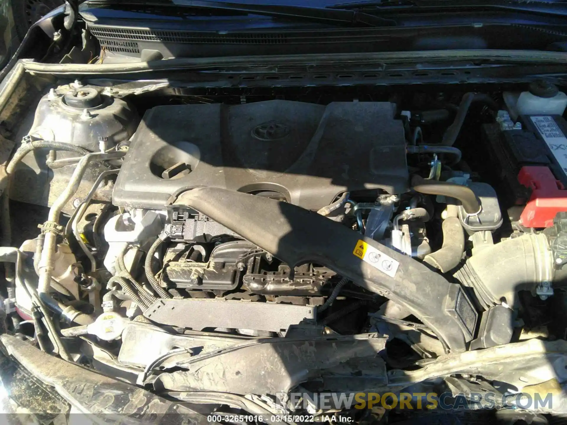 10 Photograph of a damaged car 4T1B11HK0KU855709 TOYOTA CAMRY 2019