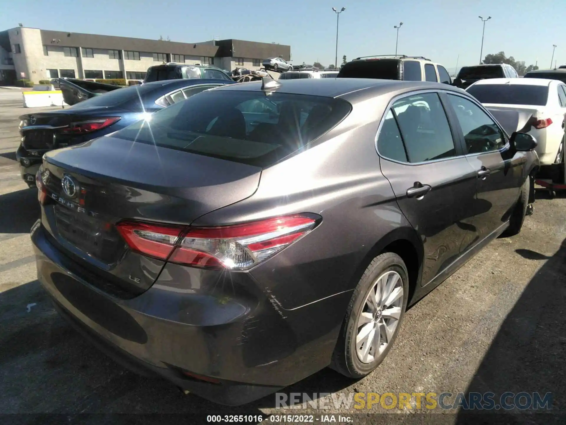 4 Photograph of a damaged car 4T1B11HK0KU855709 TOYOTA CAMRY 2019