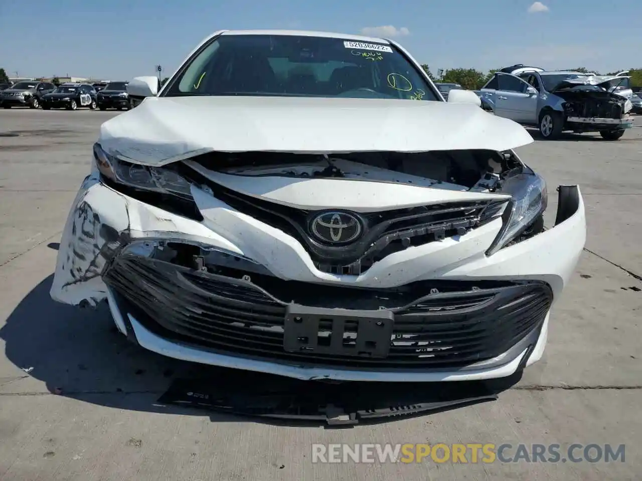 9 Photograph of a damaged car 4T1B11HK0KU856620 TOYOTA CAMRY 2019