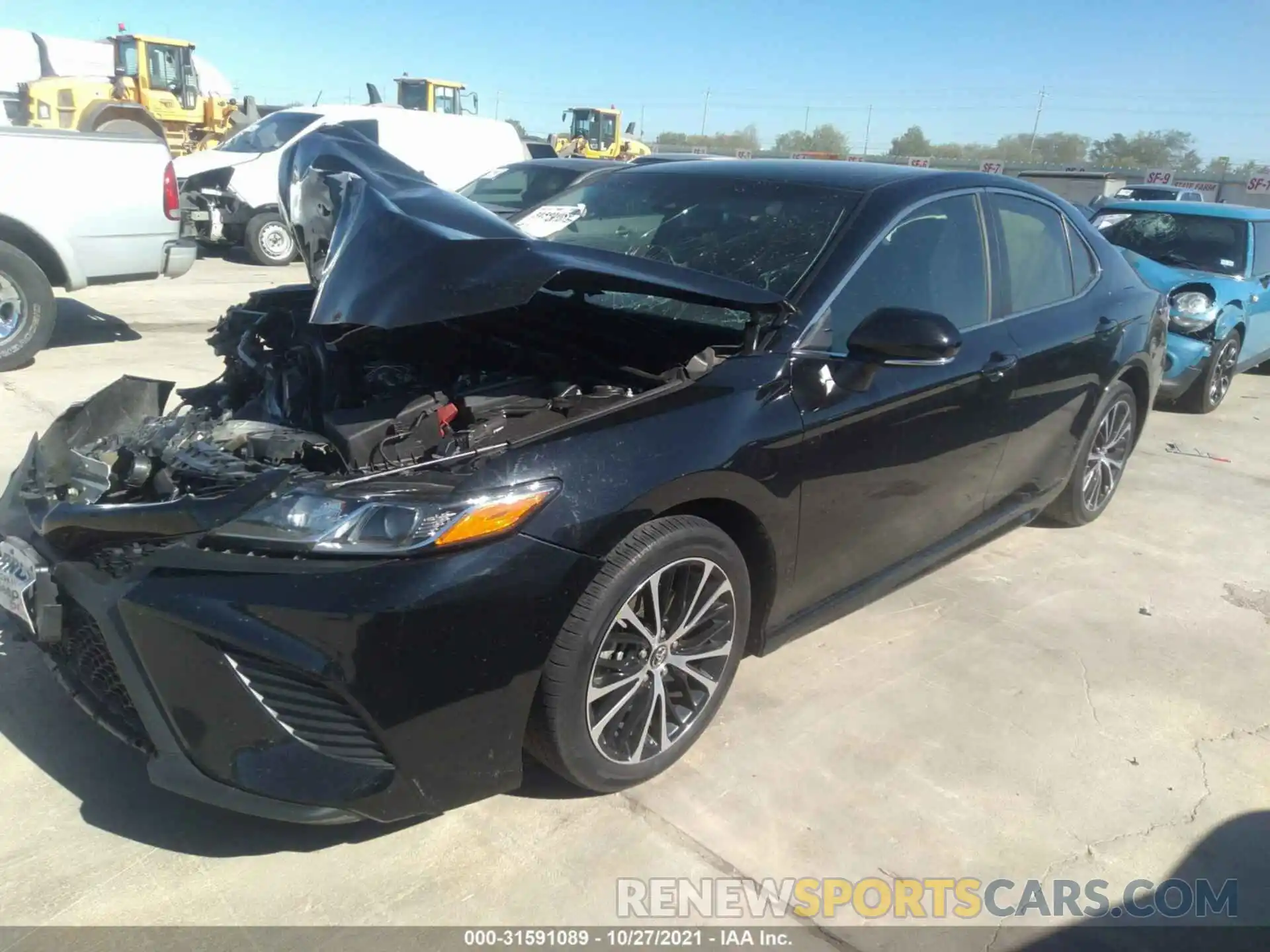 2 Photograph of a damaged car 4T1B11HK1KU159750 TOYOTA CAMRY 2019