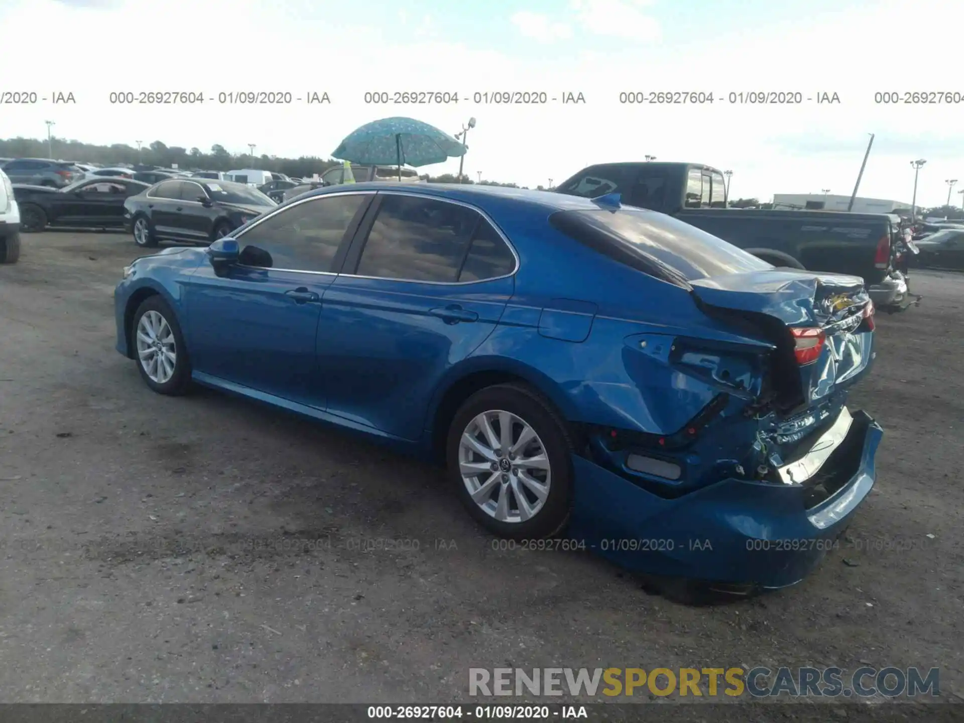 3 Photograph of a damaged car 4T1B11HK1KU164298 TOYOTA CAMRY 2019