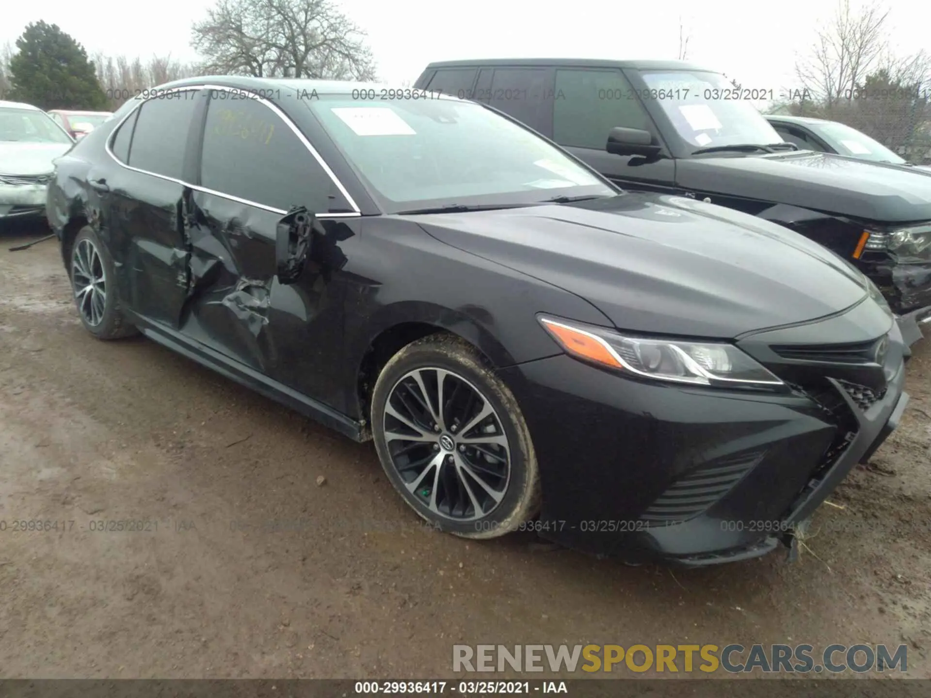 1 Photograph of a damaged car 4T1B11HK1KU165404 TOYOTA CAMRY 2019