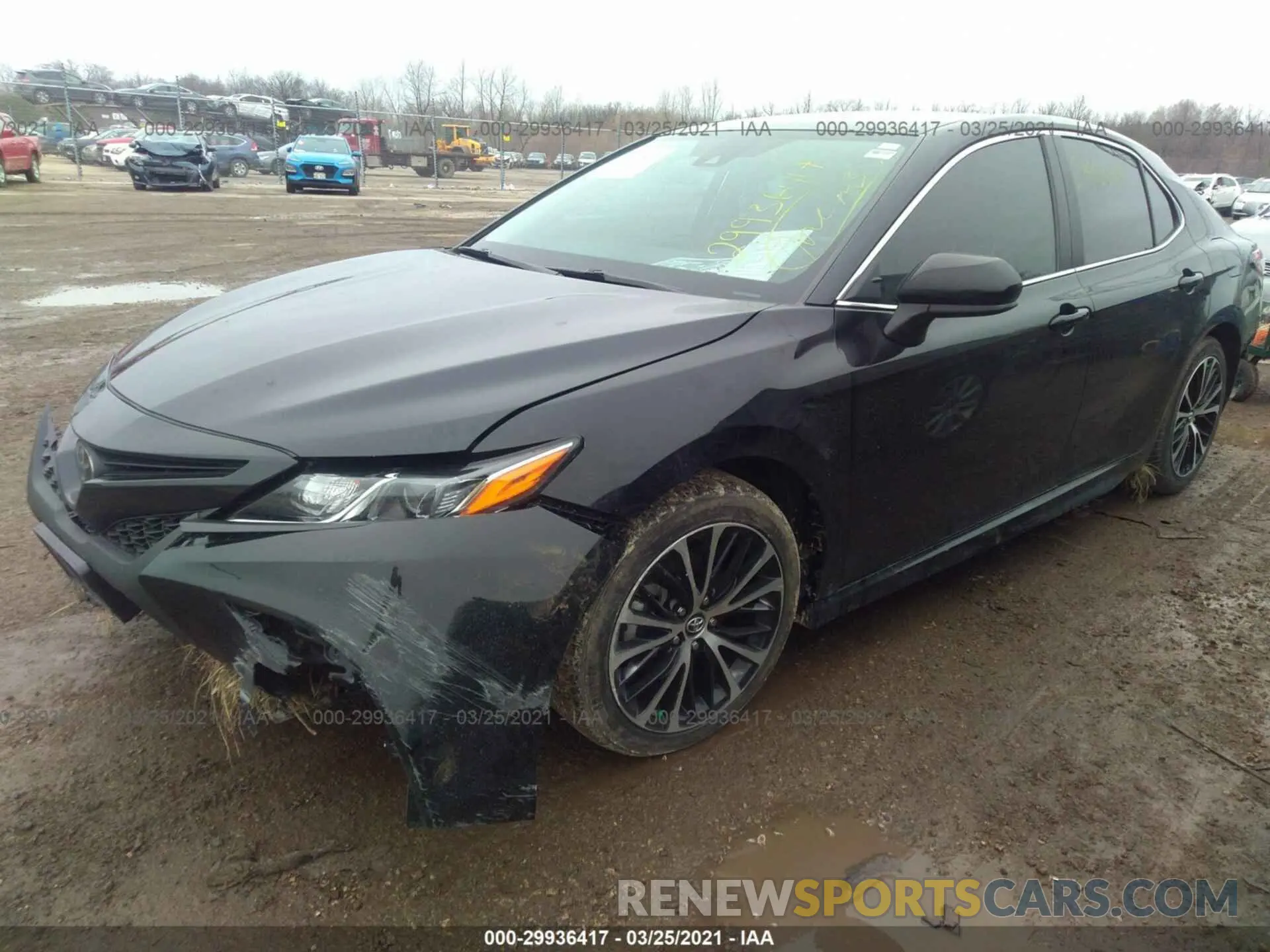 2 Photograph of a damaged car 4T1B11HK1KU165404 TOYOTA CAMRY 2019