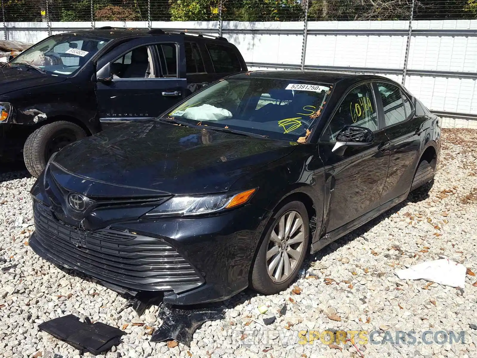 2 Photograph of a damaged car 4T1B11HK1KU165998 TOYOTA CAMRY 2019