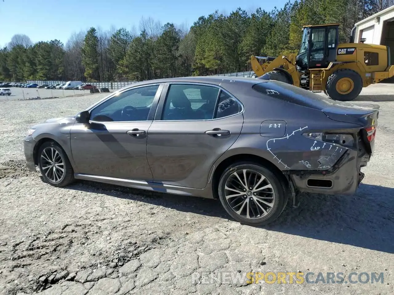 2 Photograph of a damaged car 4T1B11HK1KU166780 TOYOTA CAMRY 2019