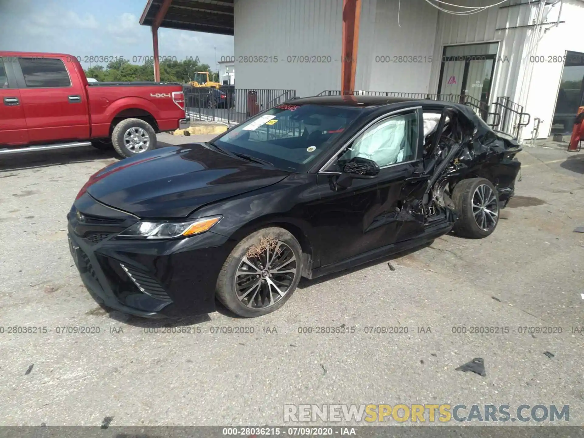 2 Photograph of a damaged car 4T1B11HK1KU170165 TOYOTA CAMRY 2019