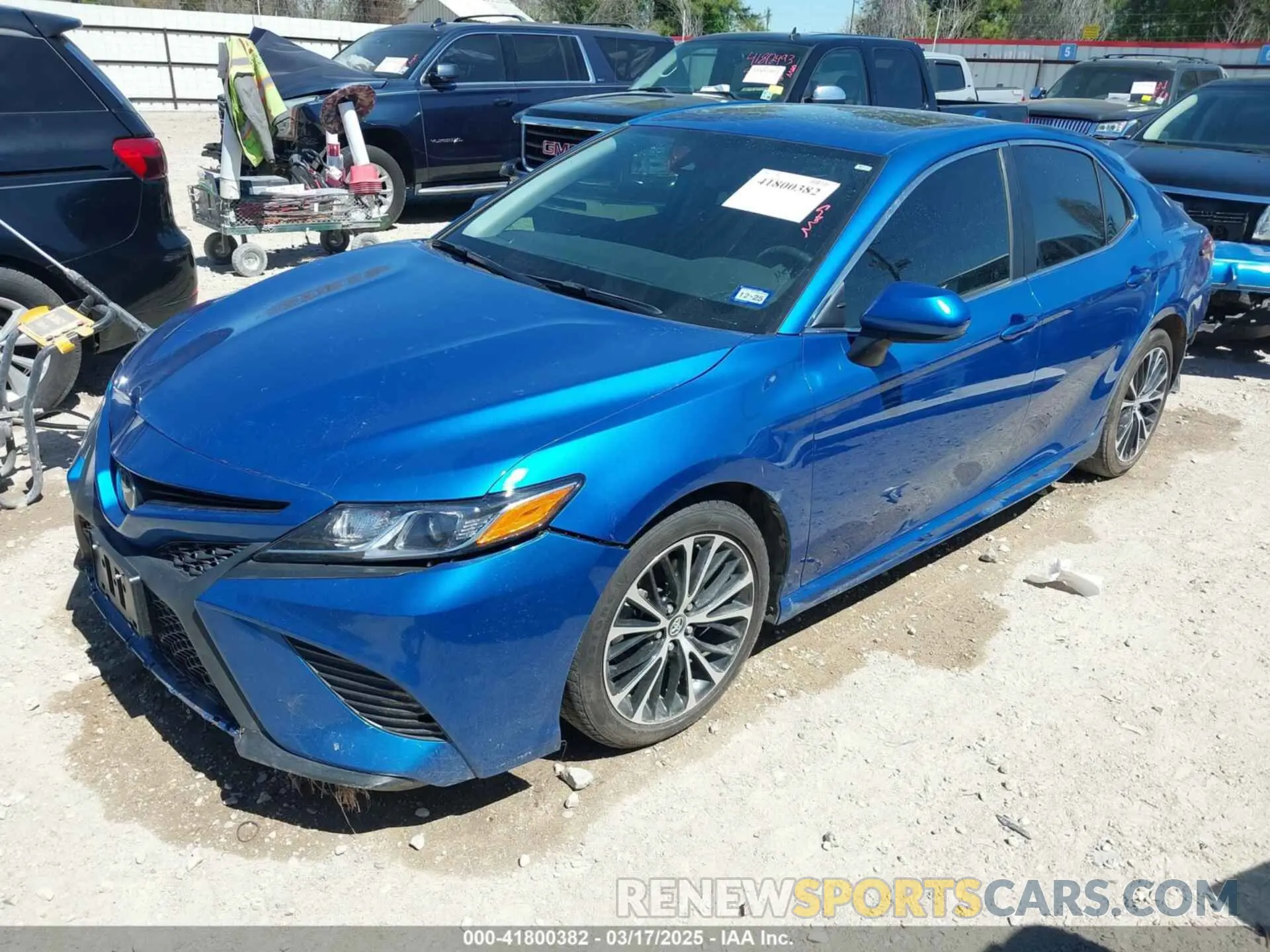 2 Photograph of a damaged car 4T1B11HK1KU173082 TOYOTA CAMRY 2019