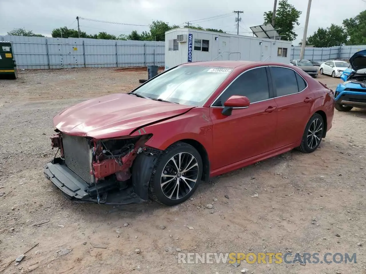1 Photograph of a damaged car 4T1B11HK1KU173891 TOYOTA CAMRY 2019