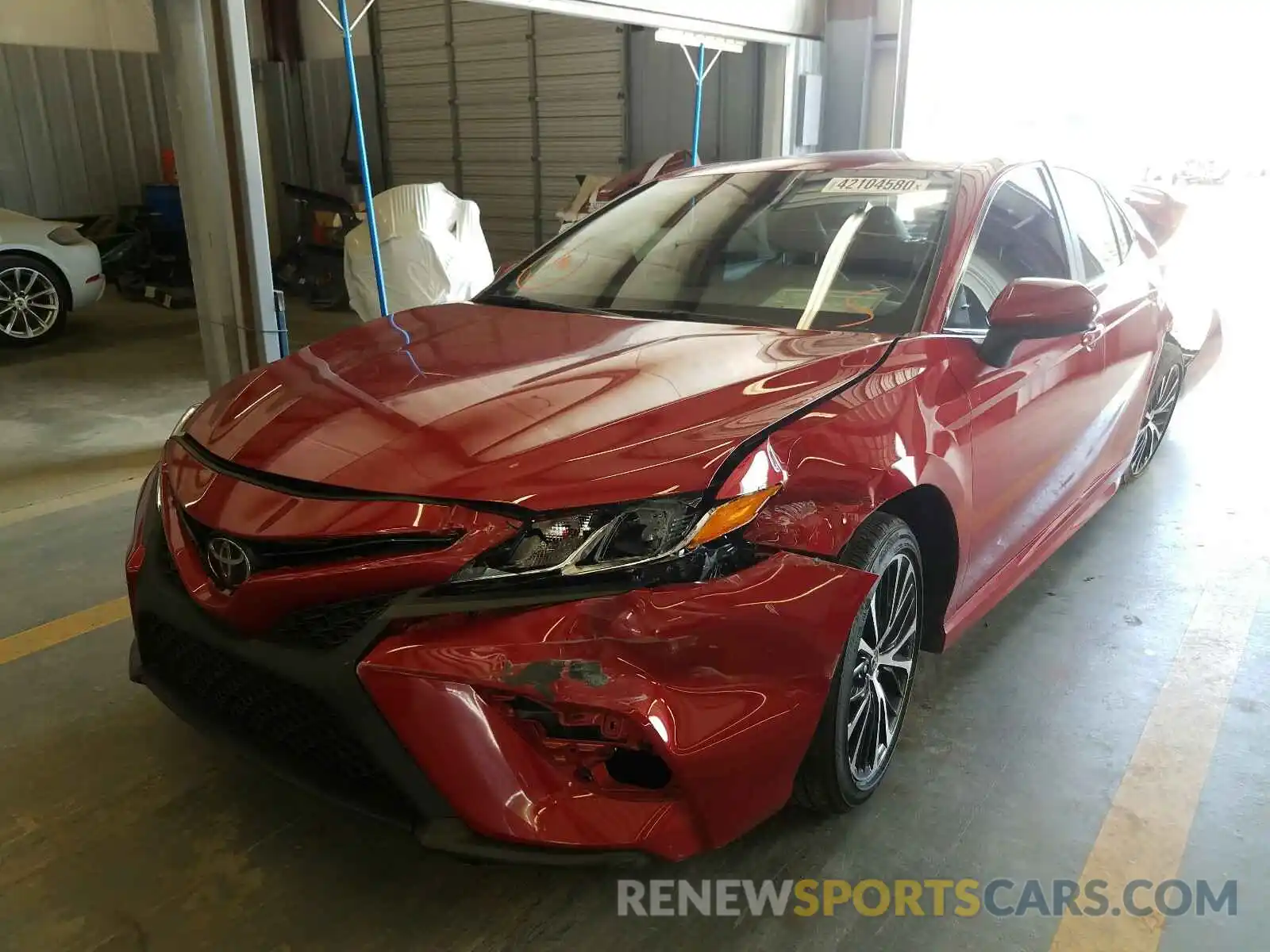 2 Photograph of a damaged car 4T1B11HK1KU176533 TOYOTA CAMRY 2019