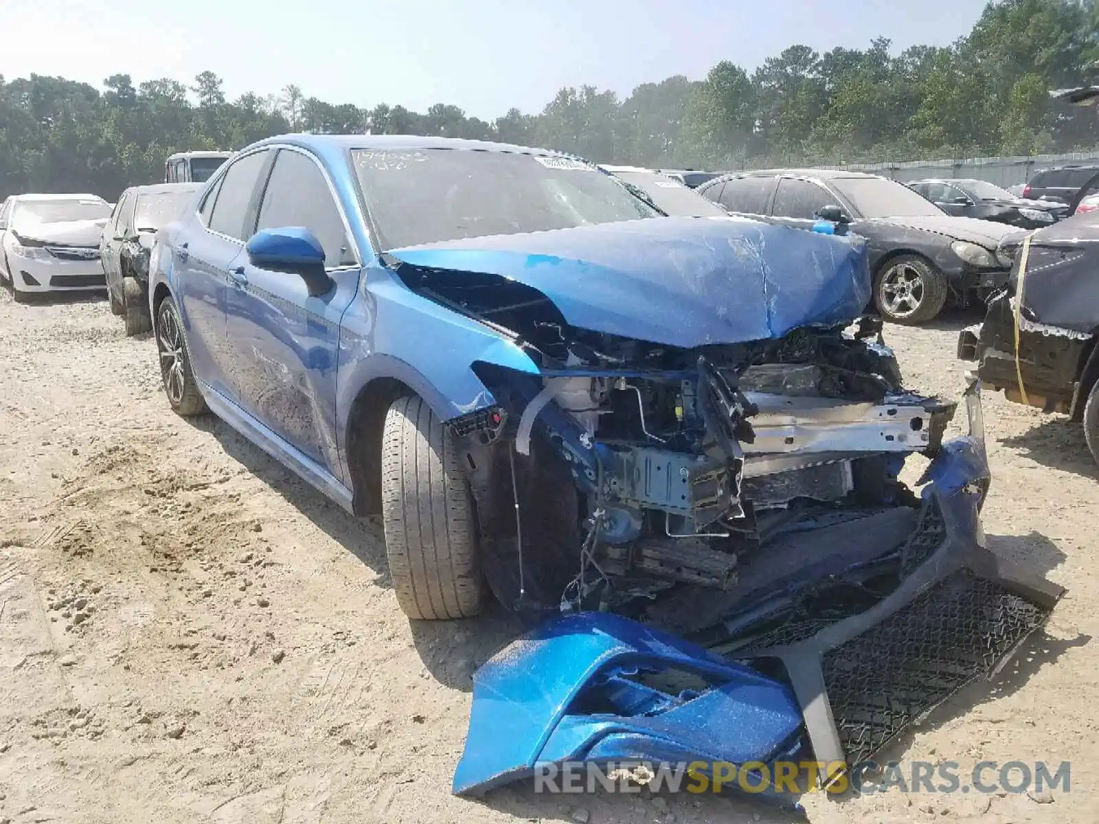 1 Photograph of a damaged car 4T1B11HK1KU178394 TOYOTA CAMRY 2019