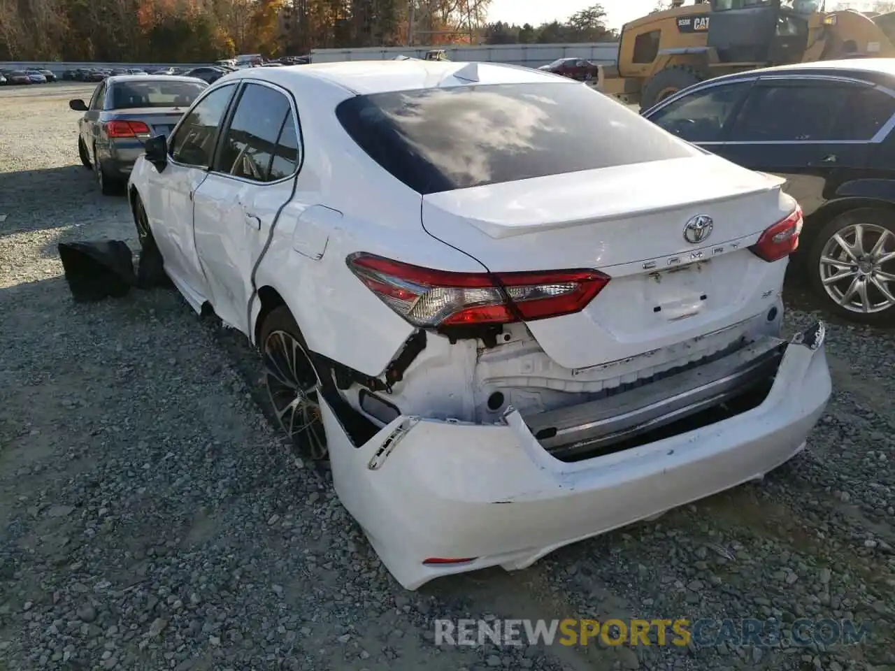 3 Photograph of a damaged car 4T1B11HK1KU187418 TOYOTA CAMRY 2019