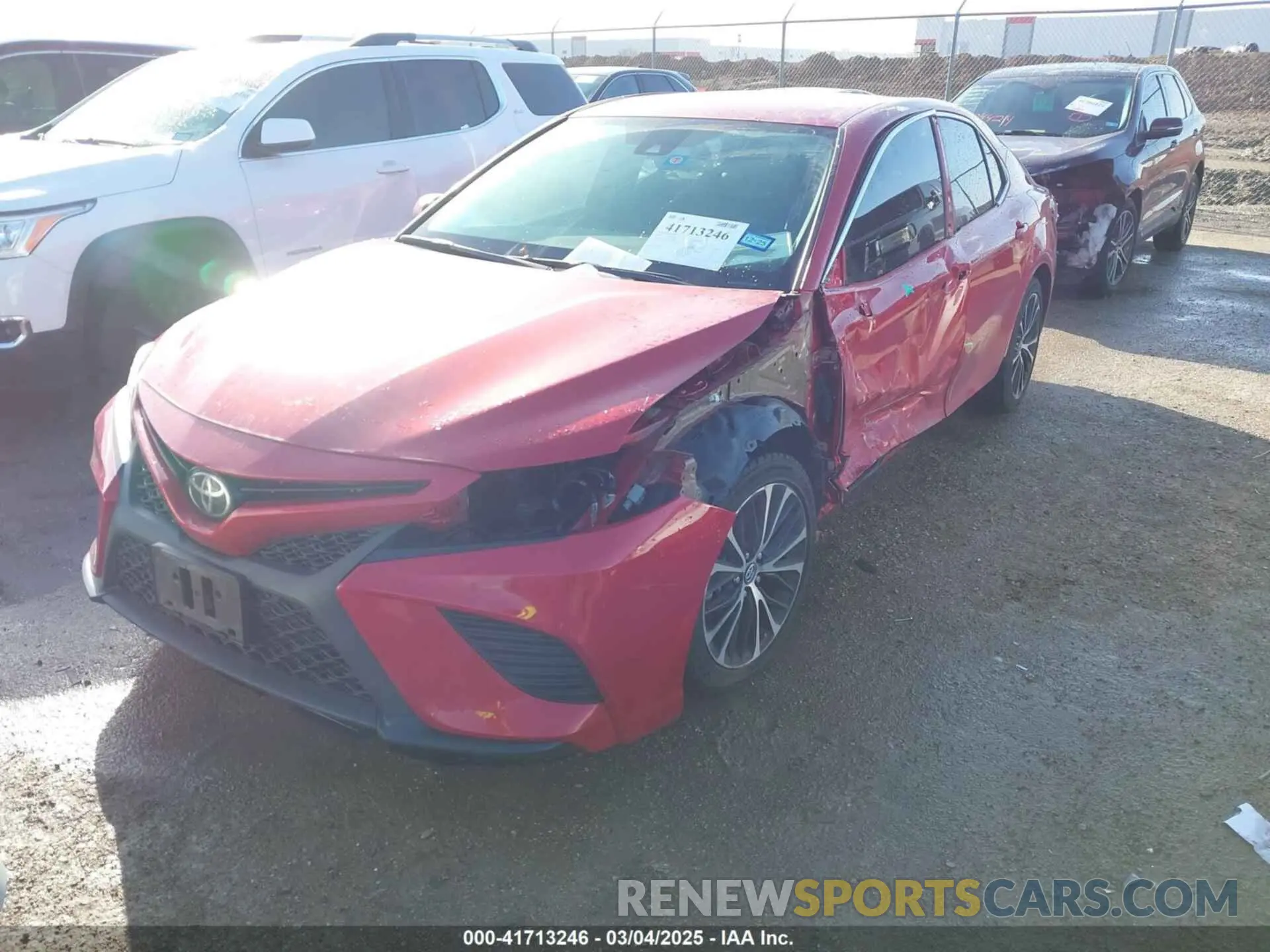 2 Photograph of a damaged car 4T1B11HK1KU188388 TOYOTA CAMRY 2019