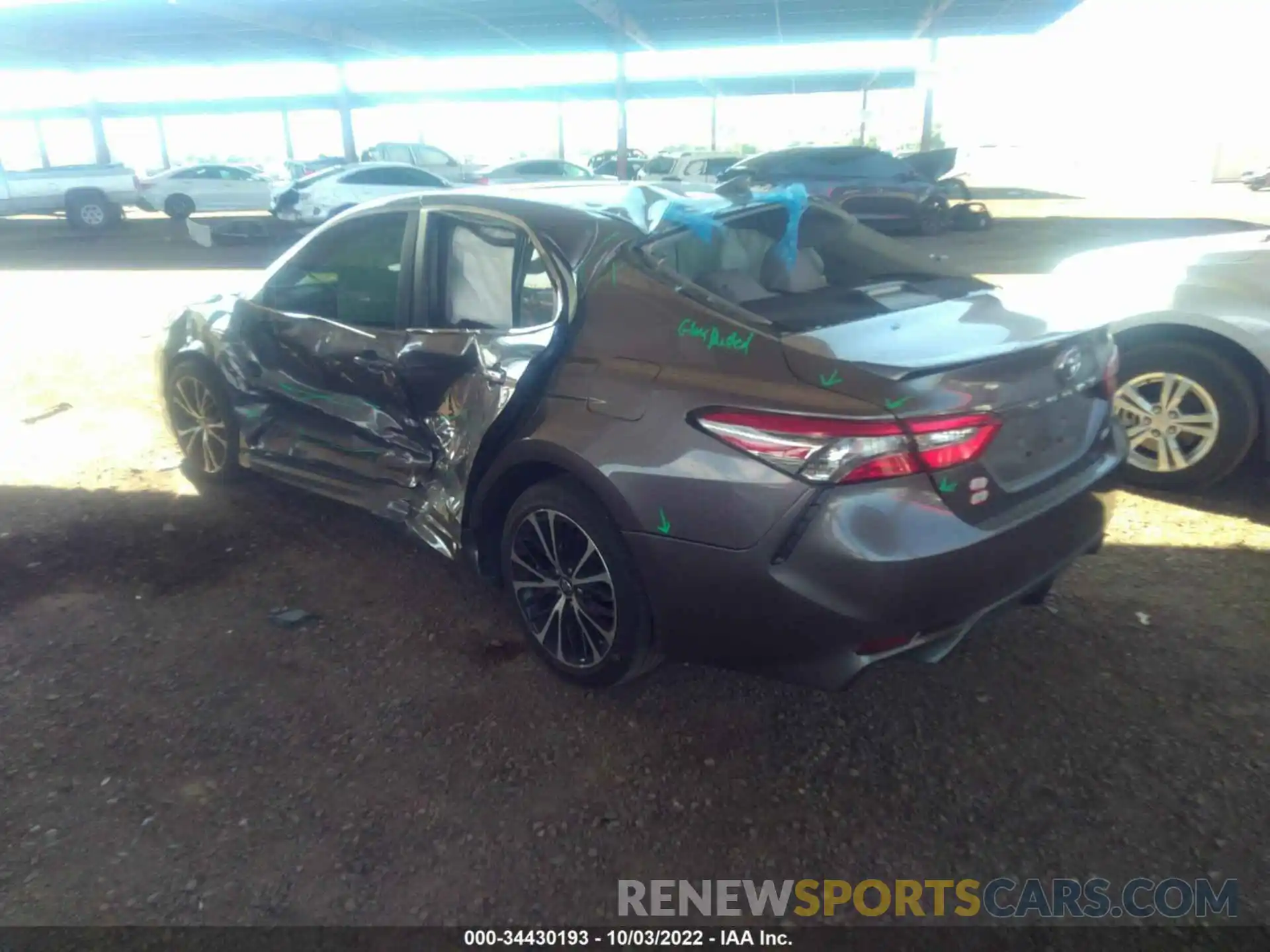 3 Photograph of a damaged car 4T1B11HK1KU188701 TOYOTA CAMRY 2019