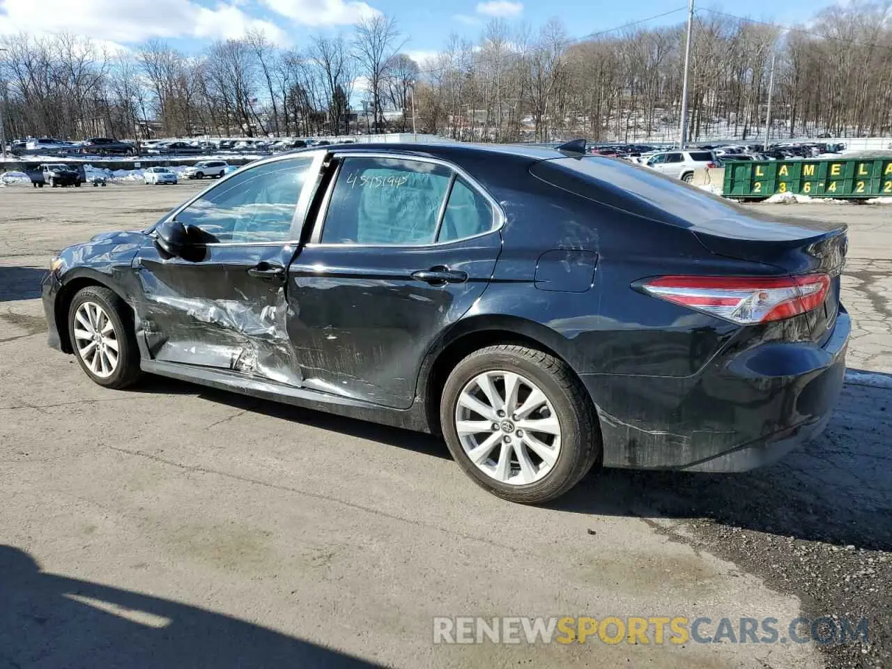 2 Photograph of a damaged car 4T1B11HK1KU190562 TOYOTA CAMRY 2019