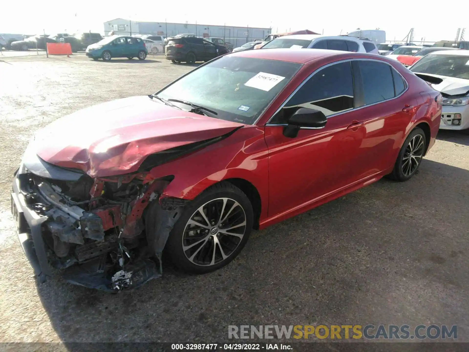 2 Photograph of a damaged car 4T1B11HK1KU190786 TOYOTA CAMRY 2019