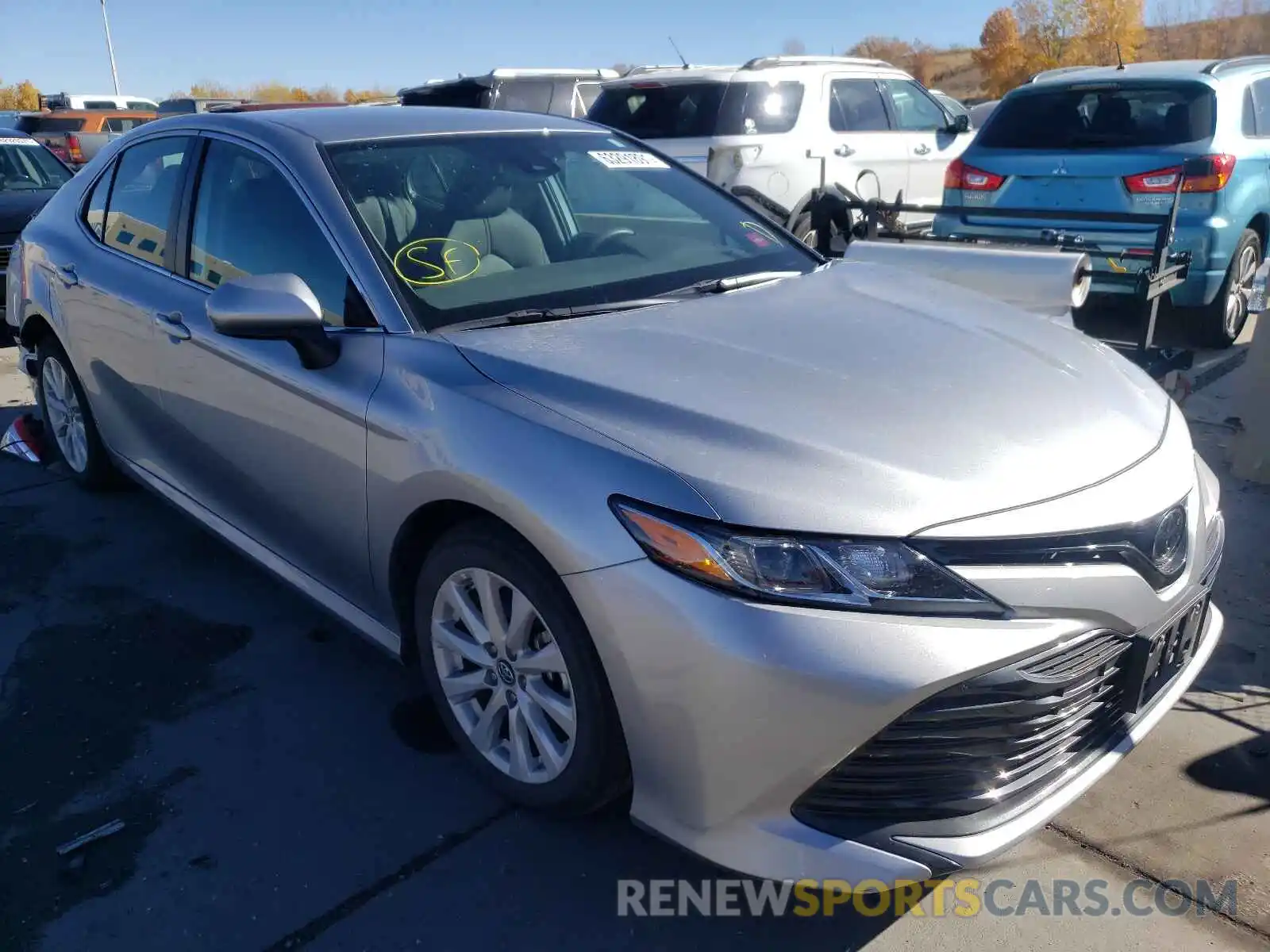 1 Photograph of a damaged car 4T1B11HK1KU192053 TOYOTA CAMRY 2019