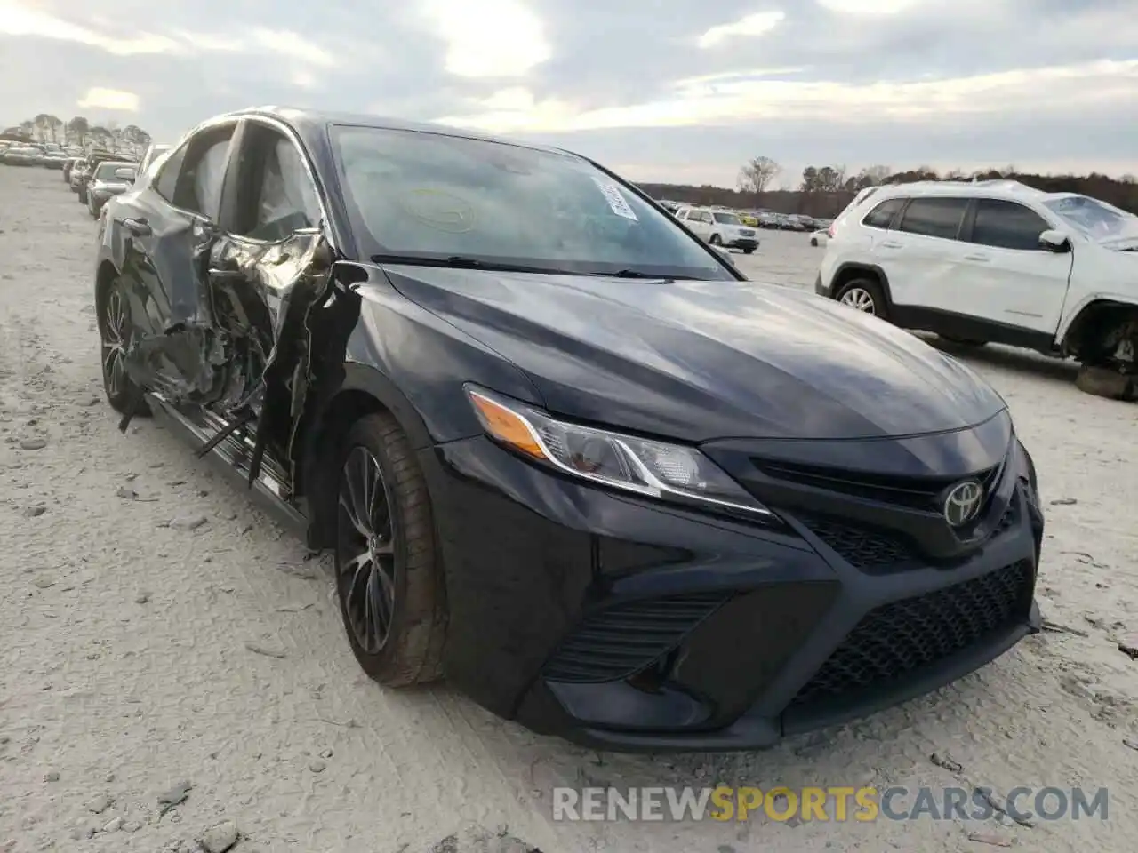 1 Photograph of a damaged car 4T1B11HK1KU203049 TOYOTA CAMRY 2019