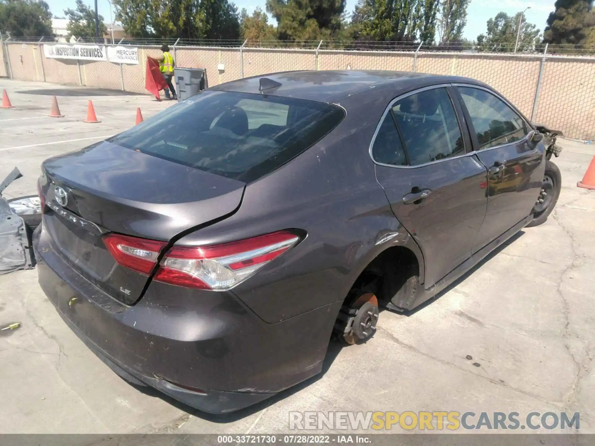 4 Photograph of a damaged car 4T1B11HK1KU204783 TOYOTA CAMRY 2019