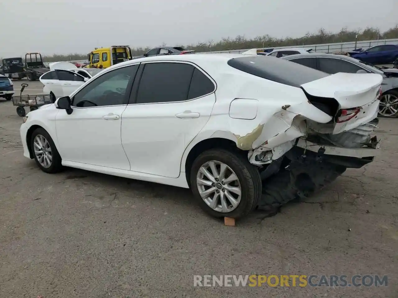 2 Photograph of a damaged car 4T1B11HK1KU205318 TOYOTA CAMRY 2019