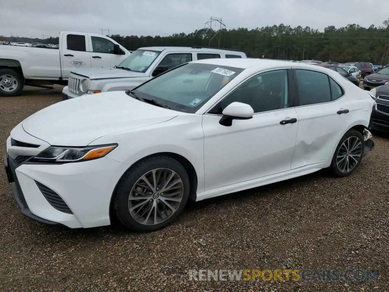 1 Photograph of a damaged car 4T1B11HK1KU205593 TOYOTA CAMRY 2019