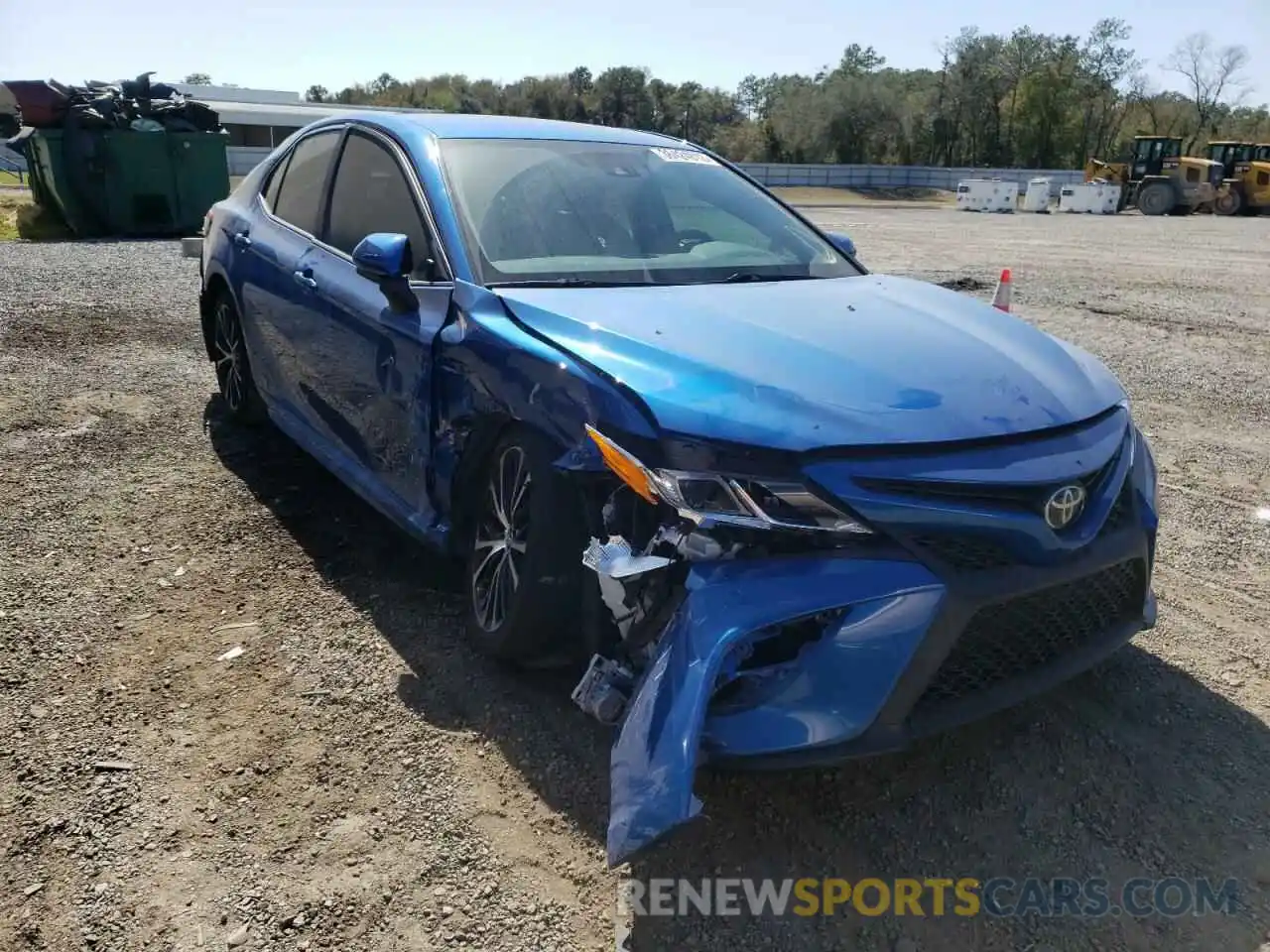 1 Photograph of a damaged car 4T1B11HK1KU207652 TOYOTA CAMRY 2019