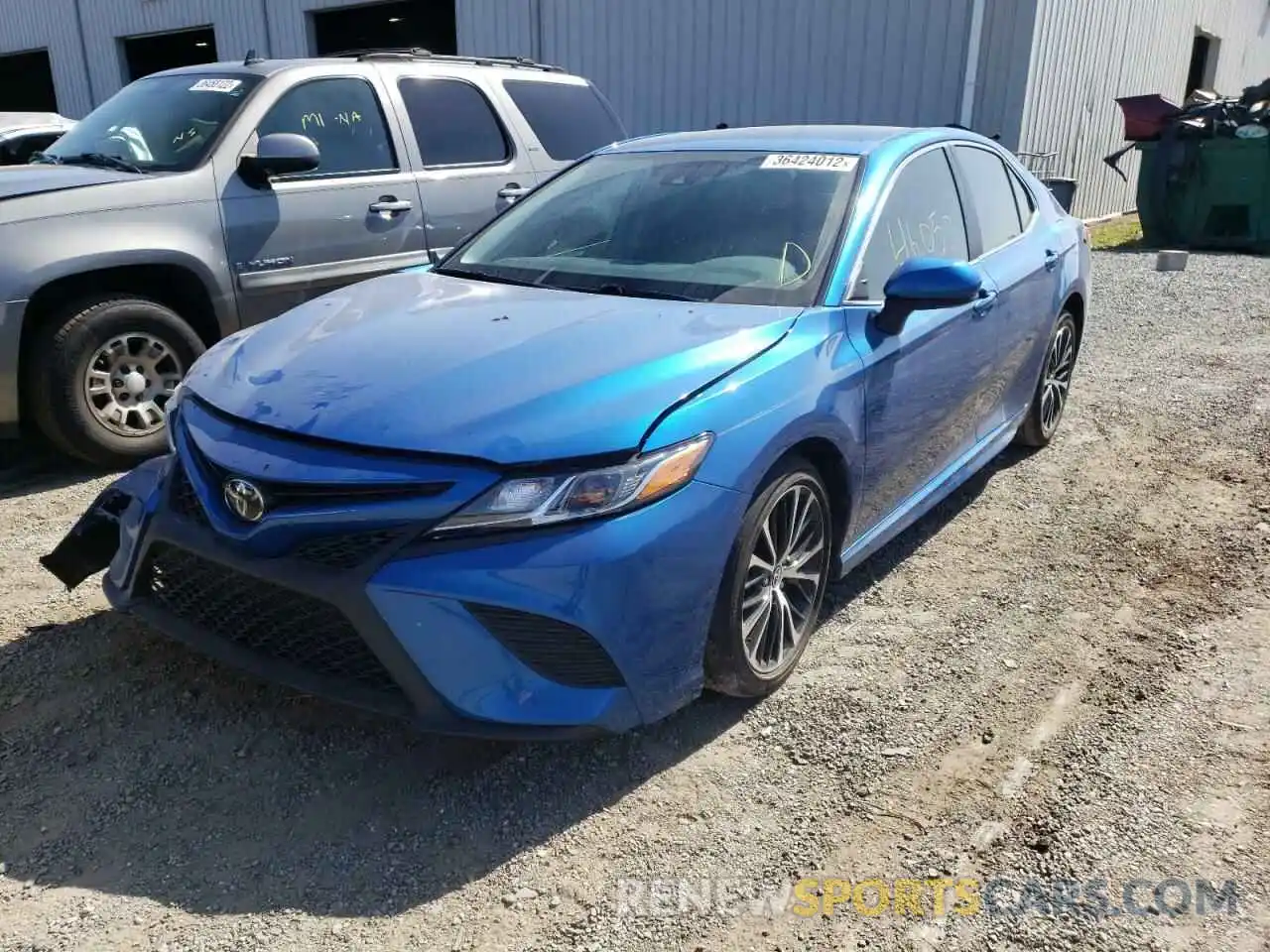 2 Photograph of a damaged car 4T1B11HK1KU207652 TOYOTA CAMRY 2019