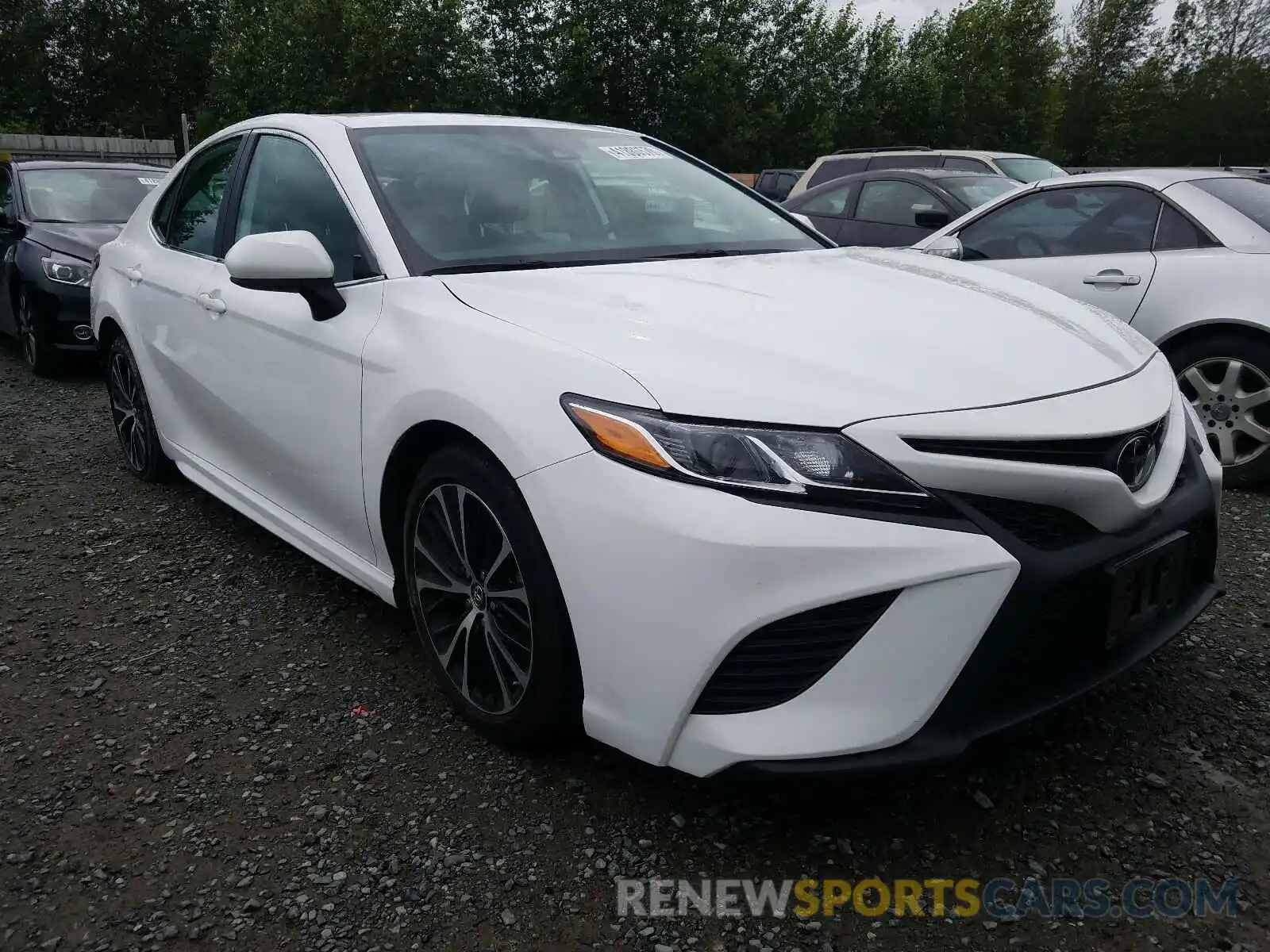 1 Photograph of a damaged car 4T1B11HK1KU212964 TOYOTA CAMRY 2019