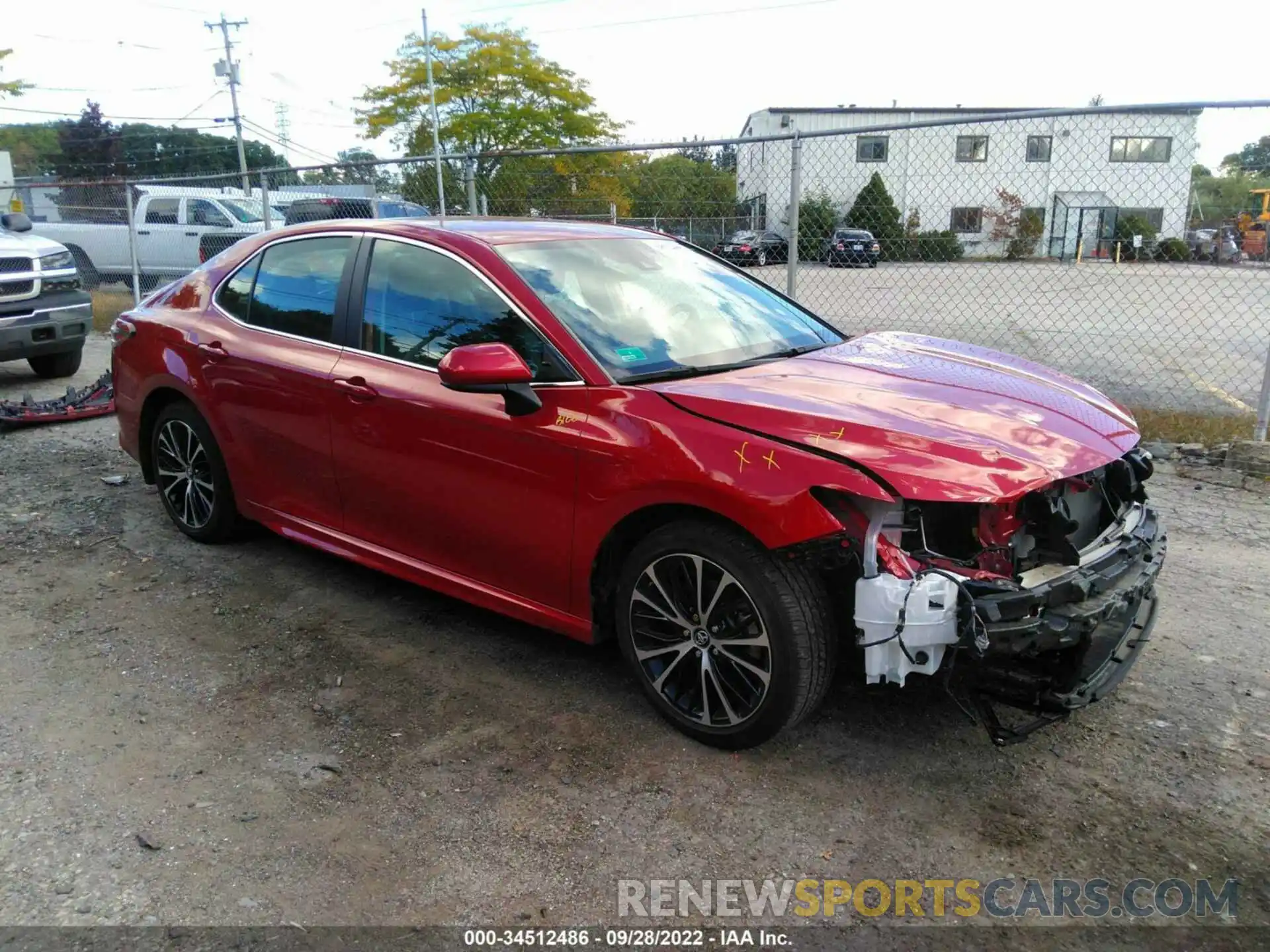 1 Photograph of a damaged car 4T1B11HK1KU213211 TOYOTA CAMRY 2019