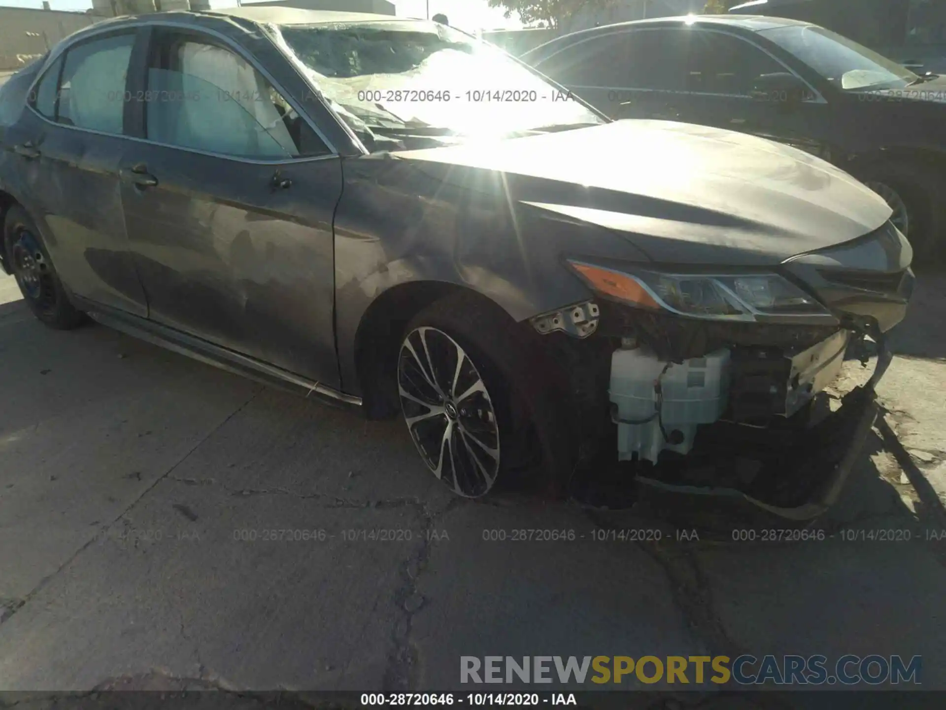 1 Photograph of a damaged car 4T1B11HK1KU214942 TOYOTA CAMRY 2019