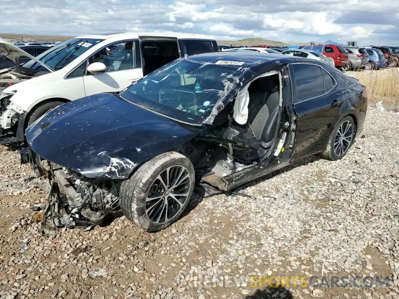 1 Photograph of a damaged car 4T1B11HK1KU215699 TOYOTA CAMRY 2019