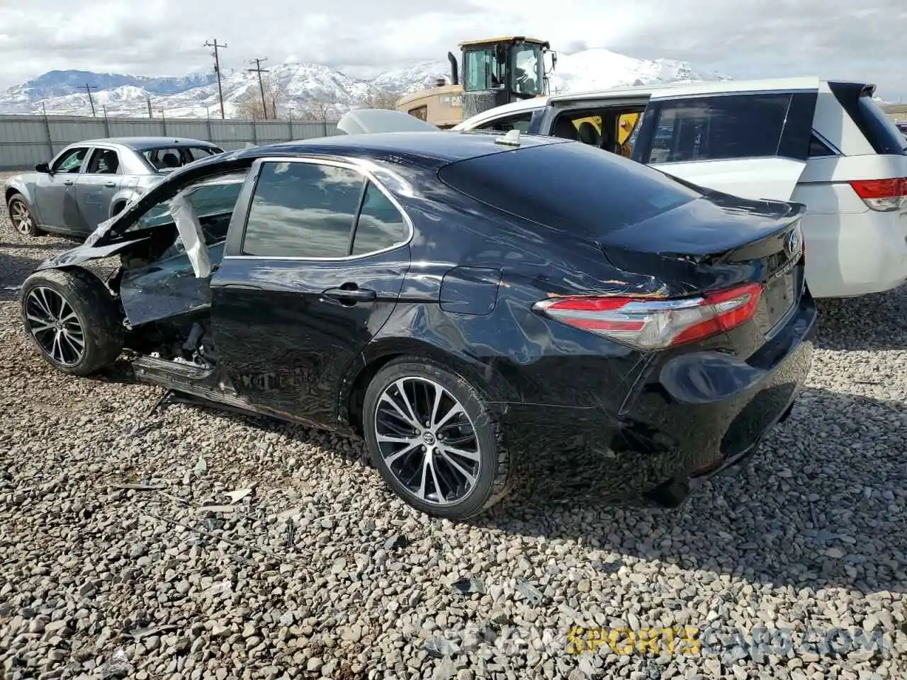 2 Photograph of a damaged car 4T1B11HK1KU215699 TOYOTA CAMRY 2019