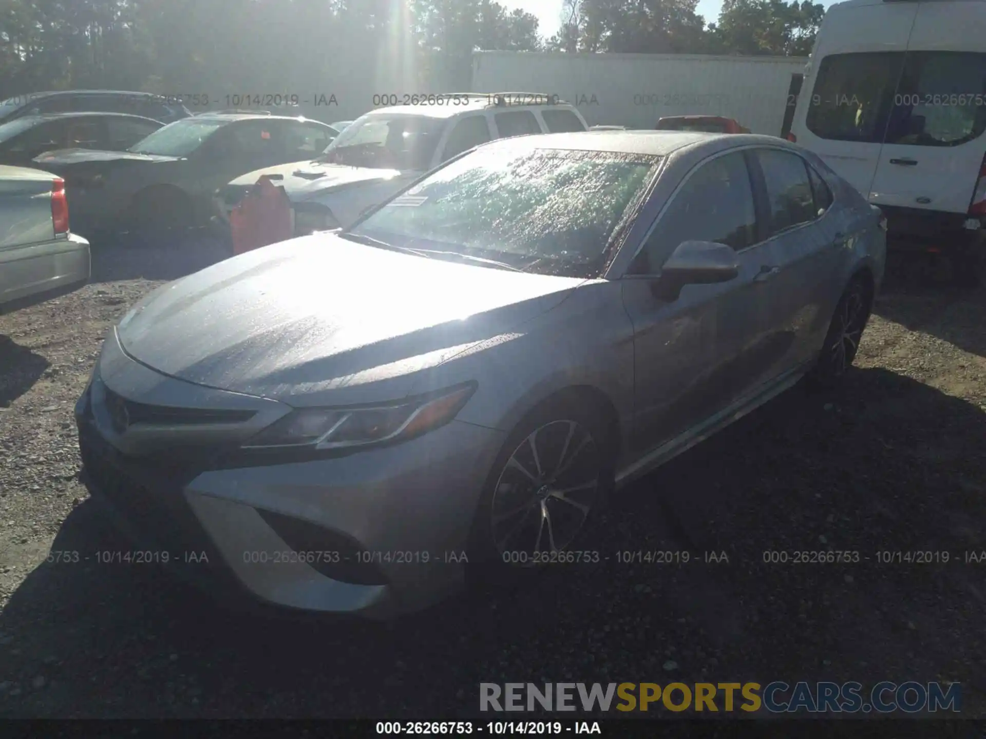 2 Photograph of a damaged car 4T1B11HK1KU215881 TOYOTA CAMRY 2019