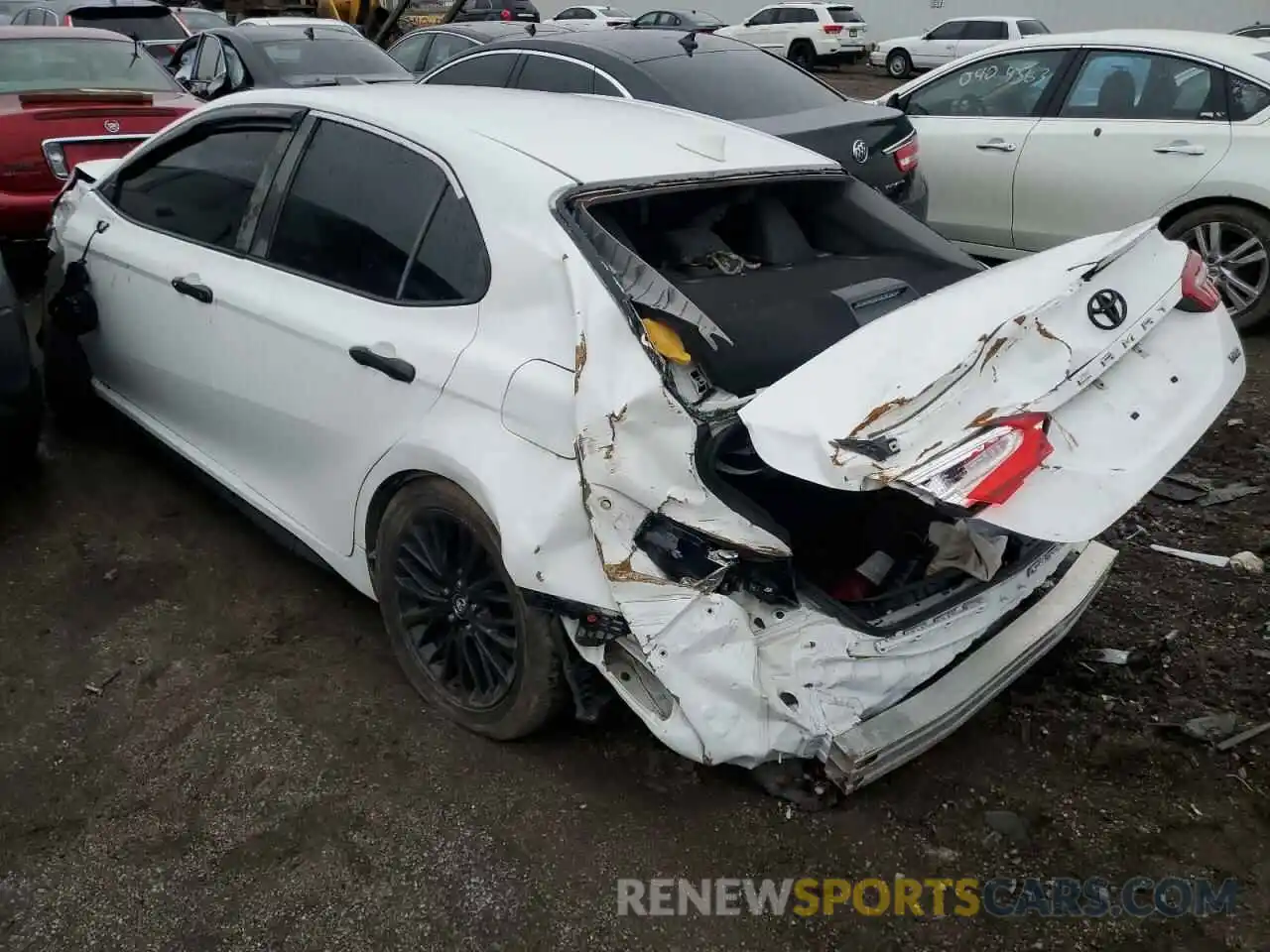 2 Photograph of a damaged car 4T1B11HK1KU215900 TOYOTA CAMRY 2019