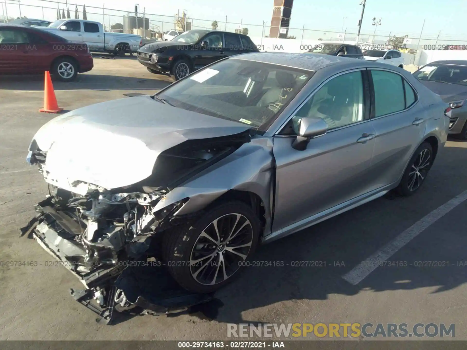 2 Photograph of a damaged car 4T1B11HK1KU217193 TOYOTA CAMRY 2019