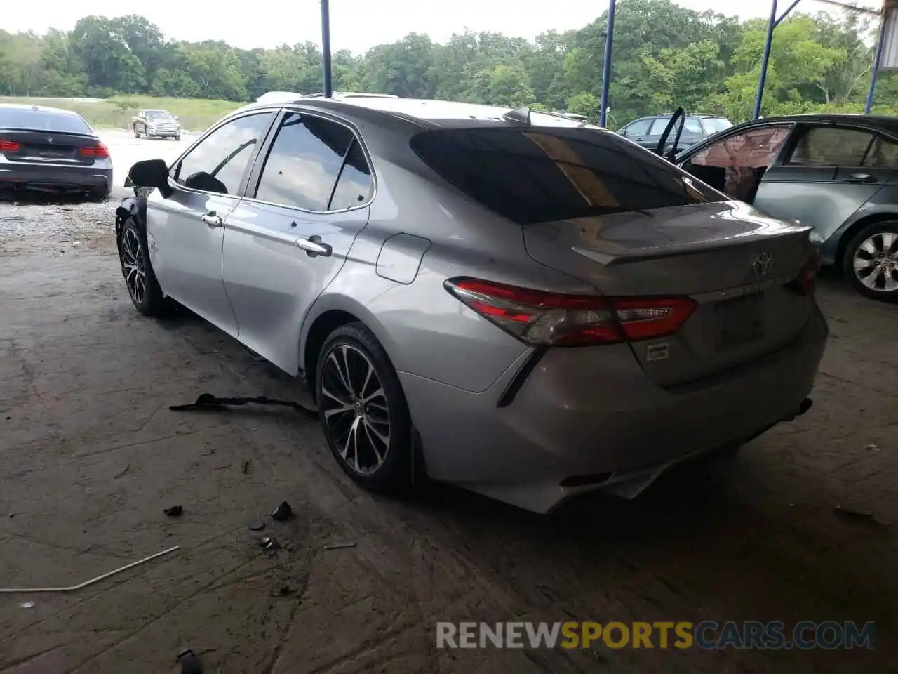 3 Photograph of a damaged car 4T1B11HK1KU218229 TOYOTA CAMRY 2019