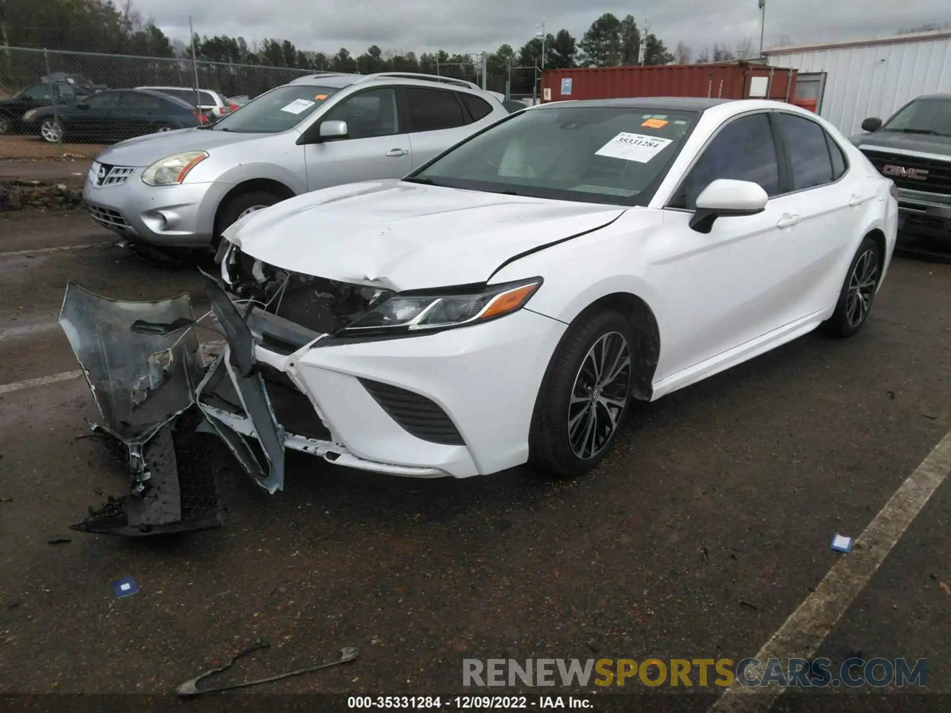 2 Photograph of a damaged car 4T1B11HK1KU219915 TOYOTA CAMRY 2019