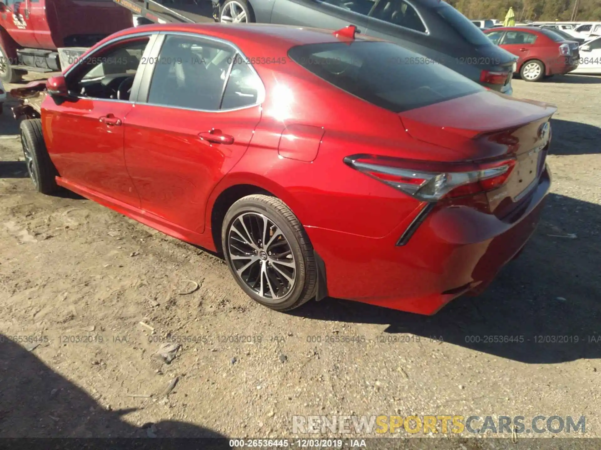 3 Photograph of a damaged car 4T1B11HK1KU221616 TOYOTA CAMRY 2019